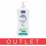CHICCO Šampon jemný na vlasy a tělo s dávkovačem Baby Moments 92 % přírodních složek 500 ml – Hledejceny.cz