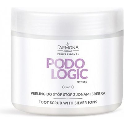 PODOLOGIC FITNESS Peeling na nohy se stříbrnými ionty 690 g