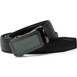 Pierre Cardin pánský černý kožený opasek 557 HY08 – Zboží Dáma