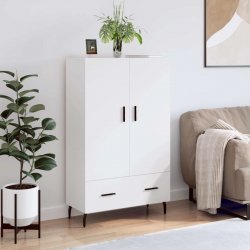 Prolenta Maison Exclusive Skříň highboard bílá 69,5 x 31 x 115 cm kompozitní dřevo