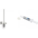 Grohe sada WC štětka Start Cube 40977DC0 + lepidlo Grohe QuickGlue – Hledejceny.cz