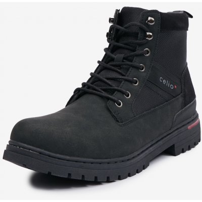 Celio černé kotníková obuv černé – Zboží Mobilmania