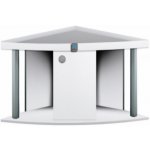 Diversa Comfort stolek 85 x 85 x 67 cm bílý rohový – Zboží Dáma