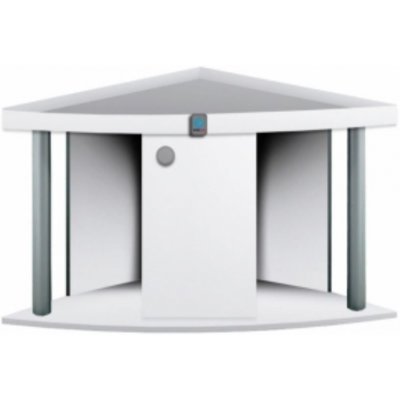 Diversa Comfort stolek 85 x 85 x 67 cm bílý rohový – Zboží Dáma