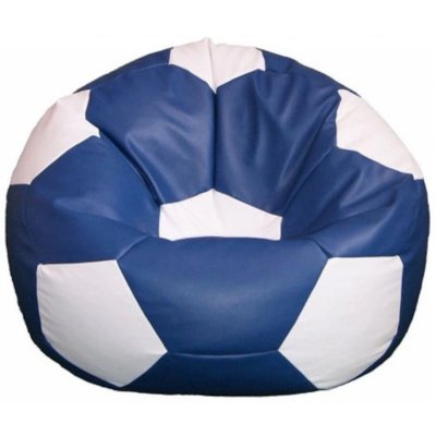 Fitmania Fotbalový míč XXL 430L vzor 11 modro-bílá – Sleviste.cz