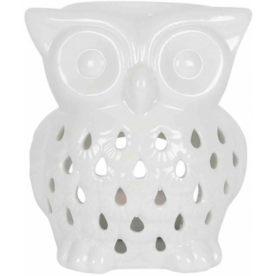 Tanatex Aroma lampa sova bílá 12 x 11 cm – Zboží Dáma