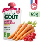 Good Gout BIO kapsička Mrkev s malinami 120 g – Sleviste.cz