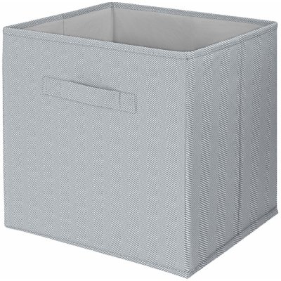 Compactor BOSTON Skládací úložný box do police a knihovny 31 x 31 x 31 cm šedý RAN11218