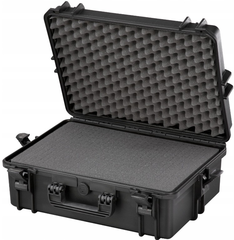 Magg MAX505S MAX Plastový kufr, 555x428xH 211mm, IP 67, černá