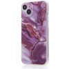 Pouzdro a kryt na mobilní telefon Apple AppleMix BABACO Apple iPhone 15 Pro - gumový - růžový mramor
