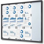 A-Z Reklama CZSlim informační vitrína s posuvnými dvířky SCSLG 15 x A4 – Zboží Živě