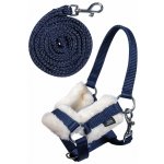 Hobby Horsing stájovka s vodítkem HKM tm.modrá – Sleviste.cz