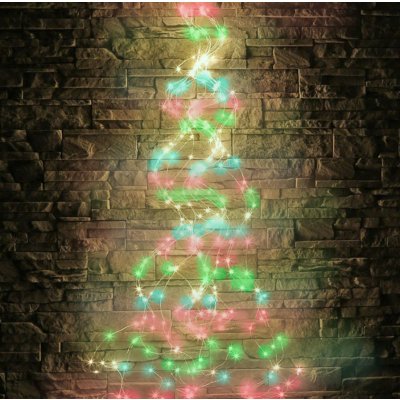 ISO 11348 Vánoční osvětlení vlasy anděla 200 LED 9W multicolor 1.95 m – Hledejceny.cz