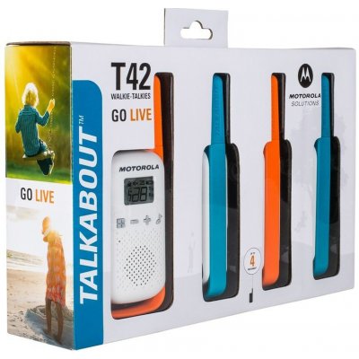 Motorola Talkabout T42 4ks – Zbozi.Blesk.cz