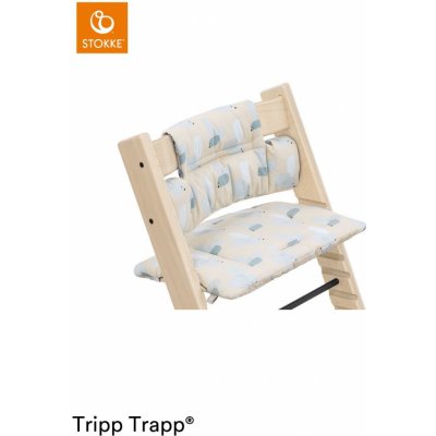 STOKKE polštářek Tripp Trapp Classic Cushion Birds Blue – Sleviste.cz