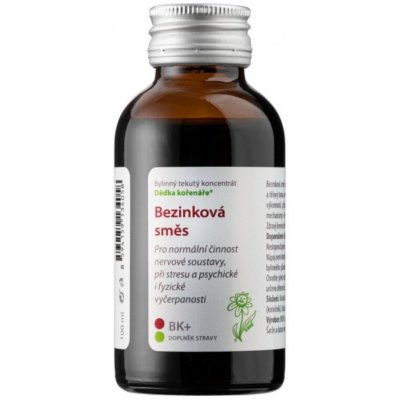 Dědek kořenář Bezinková směs tinktura BK+ 50 ml – Hledejceny.cz