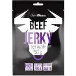 GymBeam Beef Jerky teriyaki 50 g – Hledejceny.cz