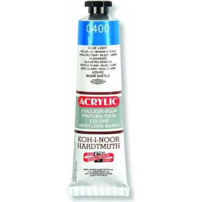 Koh-i-noor akrylové barvy Acrylic cyan 40ml