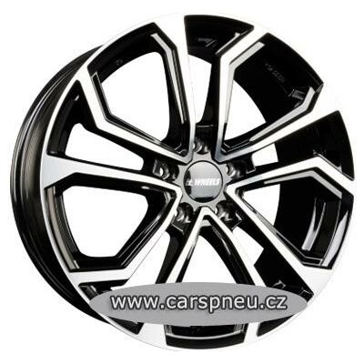 ITWHEELS Ella 7,5x17 5x112 ET45 black polished – Sleviste.cz