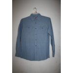 Wrangler košile pánská dlouhý rukáv Denim černá – Sleviste.cz