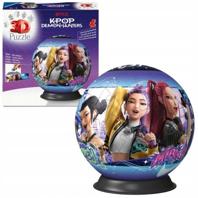 RAVENSBURGER 3D Puzzleball K-Pop: Lovkyně démonů 73 ks – Zboží Mobilmania