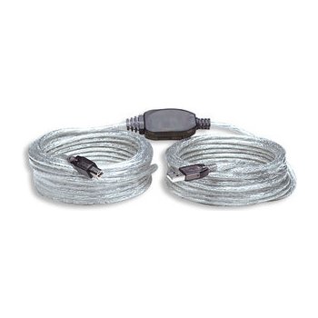 Manhattan kabel Hi-Speed USB 2.0 A/B, propojovací, aktivní, 11m