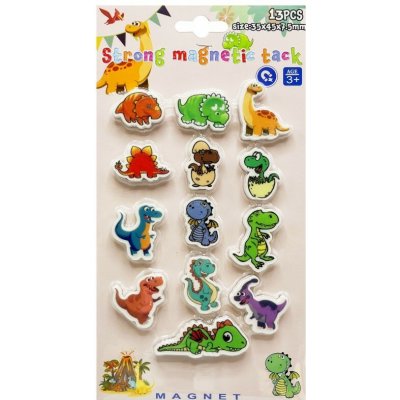 pkstar.cz Dekorační magnety - dino - 13 ks - PK19-72 – Sleviste.cz