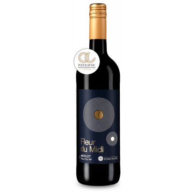 Foncalieu Fleur du Midi Merlot 2024 Červené suché 13,5% 0,75 l (holá láhev) – Hledejceny.cz