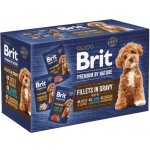 Brit Premium by Nature Adult Dog Fillets in Gravy Multipack 12 x 85 g – Zboží Mobilmania