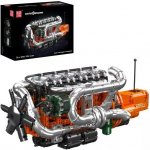 Mould King 10200 Řadový 6válcový motor Scania s převodovkou – Sleviste.cz