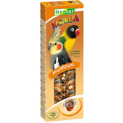 NESTOR Tyčinka medová pro papoušky 115 g – Hledejceny.cz