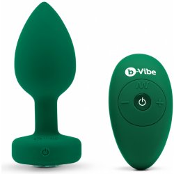 b-Vibe Vibrating Jewel Plug M/L