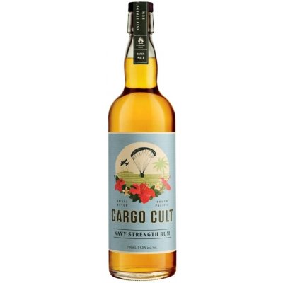 Cargo Cult Navy Strength Rum 54,5% 0,7 l (holá láhev) – Zboží Dáma
