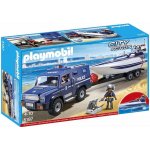 Playmobil 5187 POLICEJNÍ VŮZ S MOTOROVÝM ČLUNEM – Hledejceny.cz