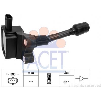 FACET Zapalovací cívka 9.6519 – Zboží Mobilmania