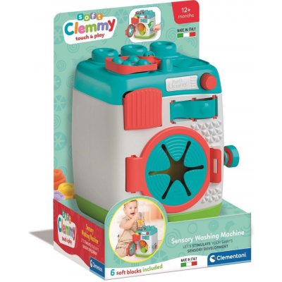 CLEMENTONI Soft Clemmy Vkládací senzorická kostka s měkkými kostkami – Hledejceny.cz