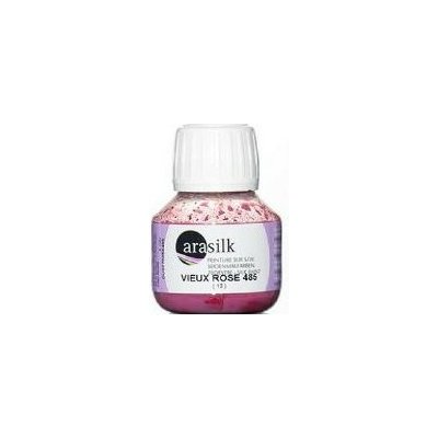 Darwi Barva na hedvábí Arasilk 50 ml 485 Old Pink – Zboží Dáma