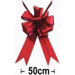 Mašle na auto CAR BOW METAL MAT – červená + obal – Sleviste.cz