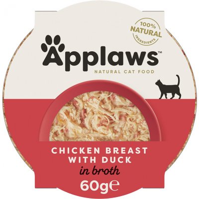 Applaws cat šťavnaté kuře kachna 60 g – Zboží Mobilmania