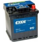 Exide Excell 12V 44Ah 400A EB440 – Zboží Mobilmania