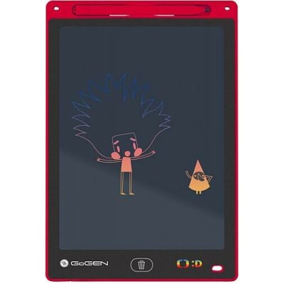 Kreslící tabulka GoGEN DECKO TABULKA červená – Sleviste.cz