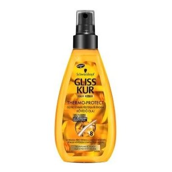 Gliss Kur Thermo Protect olej pro ochranu před teplem při fénování 150 ml