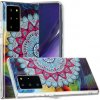 Pouzdro a kryt na mobilní telefon Samsung PROTEMIO 23949 ART TPU svítící obal Samsung Galaxy Note 20 Ultra HALF FLOWER