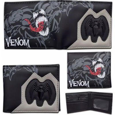 Venom s 3D kovovým znakem peněženka – Sleviste.cz