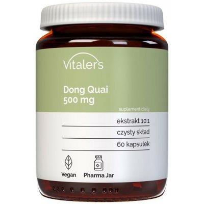 Vitaler's Vitalers Dong Quai 500 mg 60 kapslí – Hledejceny.cz