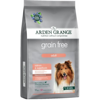 Arden Grange GF Adult Salmon & Superfoods 12 kg – Zboží Mobilmania