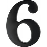 Číslice "6",výška 10cm, černá – Hledejceny.cz