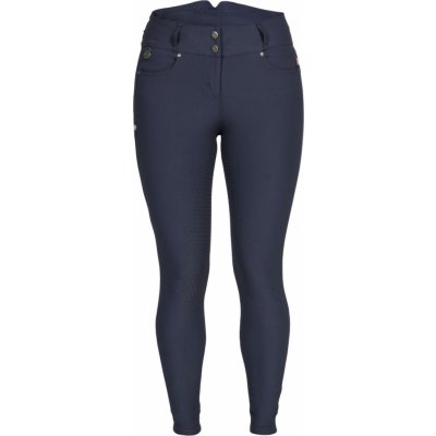 Back on Track rajtky jezdecké Julia s gripem dámské navy blue – Zboží Dáma