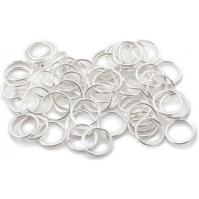 Kroužky 100ks stříbrné (12mm) – Sleviste.cz