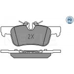 Sada brzdových destiček, kotoučová brzda MEYLE 025 253 3116/PD – Sleviste.cz